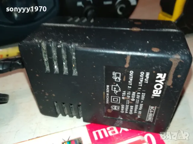 RYOBI RC960 RADIO & CHARGER ВНОС SWISS 0401251856, снимка 3 - Радиокасетофони, транзистори - 48550642
