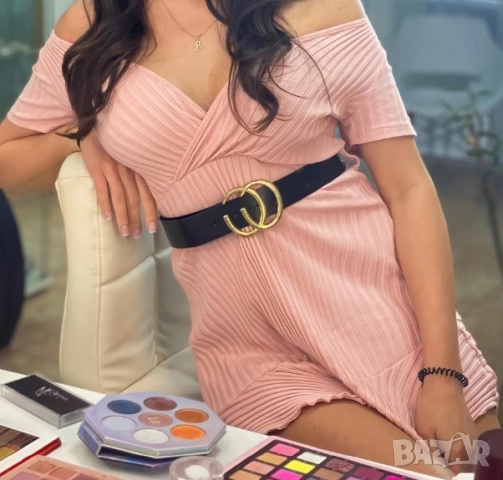 колан от естествена кожа в кутия gucci