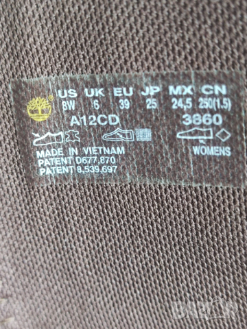 кожени ботуши Timberland Earthkeepers Side-Zip, снимка 9 - Дамски ботуши - 44878976