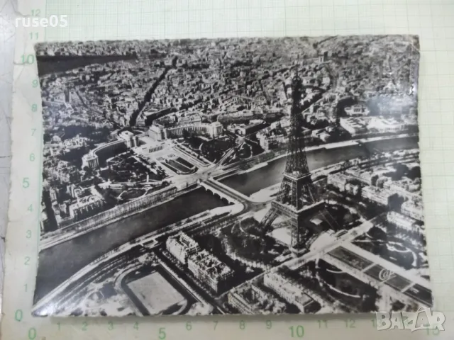 Картичка стара"PARIS-La Tour Eiffel et le Palais deChaillot"
