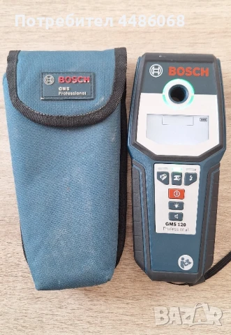 детектор за метал и кабели Bosch professional GMS 120, снимка 2 - Други инструменти - 51336909