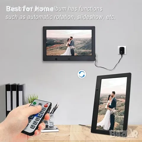 Цифрова фоторамка - 8-инчов екран, HD дисплей FOTOMOON, снимка 2 - Друга електроника - 49827036