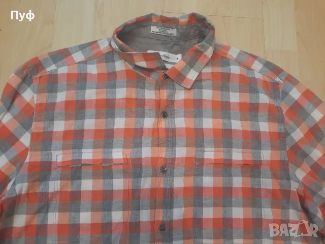 Calvin Klein оригинална мъжка риза , снимка 2 - Ризи - 48112098