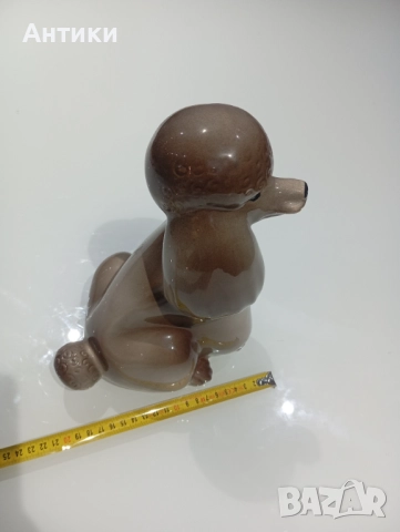 Порцеланов Пудел маркиран огромен , снимка 5 - Колекции - 52497136