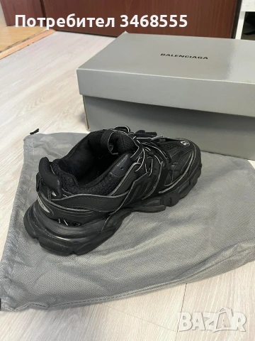 Черни маратонки на Balenciaga. , снимка 4 - Детски маратонки - 53211462