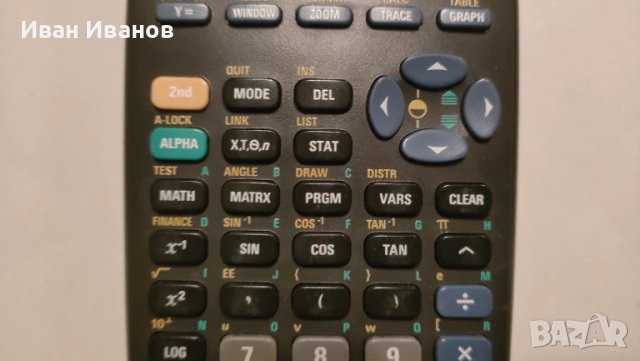 Графичен калкулатор Texas Instruments TI-83, снимка 6 - Друга електроника - 50775423