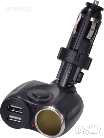 гнездо, букса за запалка на автомобил, 2 USB, 12/24 V, внос от Германия, снимка 10 - Аксесоари и консумативи - 34216676