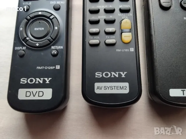 много ценни и рядки оригинални дистанционни управления на СОНИ-нов внос от Англия (цената е обща ), снимка 12 - Аудиосистеми - 49690154