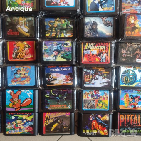 Дискети Sega Mega Drive и касетки с игри за Сега Мега драйв Genesis, снимка 6 - Аксесоари - 39824073