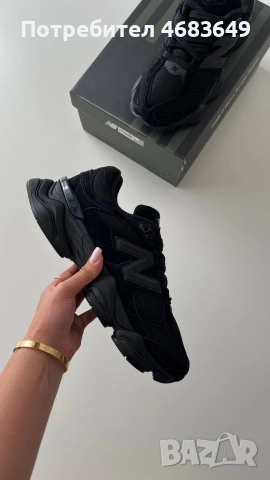 New Balance 9060 Black, снимка 2 - Маратонки - 52866376