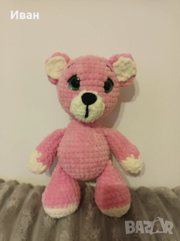 Мече, снимка 7 - Плюшени играчки - 52324595