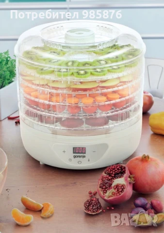 УРЕД ЗА СУШЕНЕ НА ХРАНА GORENJE FDK24D 380 W, снимка 3 - Уреди за готвене на пара - 50950021