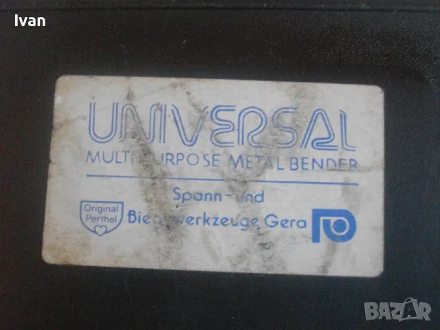 Немски Като нов РЪЧЕН УНИВЕРСАЛЕН ОГЪВАЧ ОГЪВАЧКА ТРЪБИ ШИРИНА ДО 40мм ДЕБЕЛИНА 4мм Пълен комплект , снимка 17 - Други инструменти - 47688444