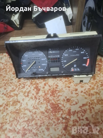 1буксов скоростомер-километраж със обортомер до 200 за VW Golf & Jetta Mk2