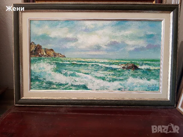 Маслена картина на Николай Ханзъров , снимка 1