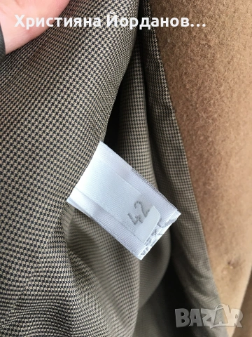 Вълнено палто, тип сако 42(Л/ХЛ), снимка 10 - Палта, манта - 53115436