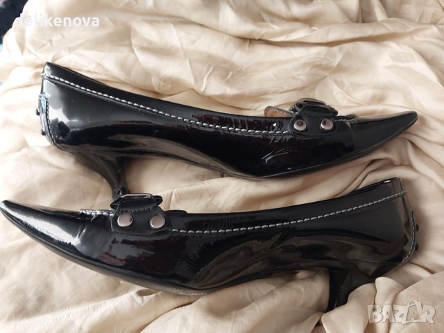 Два вида! TOD'S. Original Size 38 Кожени обувки с лаково покритие, снимка 4 - Дамски елегантни обувки - 42969840