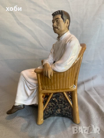 Китайска керамика Лу Сюн писател, снимка 4 - Антикварни и старинни предмети - 51084062