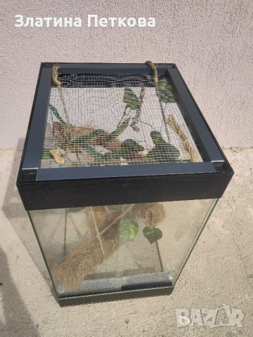 Терариум 60/40/35, снимка 3 - Терариуми и оборудване - 51633552