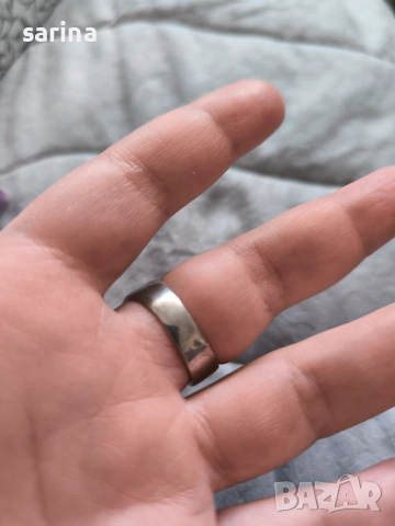 Сребърен пръстен, снимка 6 - Пръстени - 52935743
