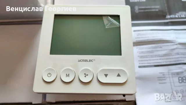 Безжичен термостат за конвектор wifi , снимка 2 - Друга електроника - 50150085