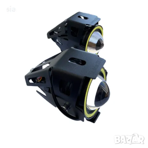  Халоген за мотоциклет 0301 12-24V 2БР/К-Т, снимка 5 - Аксесоари и консумативи - 49338157
