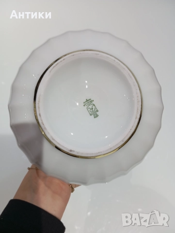 Порцеланова ваза маркирана , снимка 7 - Вази - 52624096