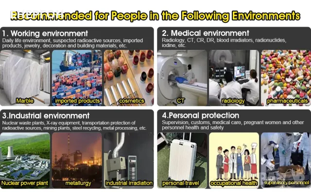 Гайгеров Брояч Детектор за Ядрена радиация дозиметър гама лъчи гамафон, снимка 4 - Друга електроника - 47815818