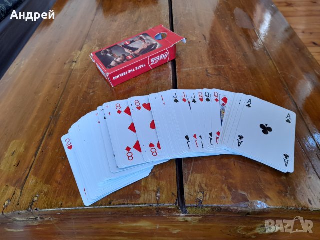 Карти за игра Кока Кола,Coca Cola, снимка 3 - Други ценни предмети - 33452397