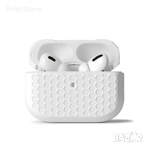 Дизайнерски кейс за AirPods Pro / Pro 2 – Бял или Черен