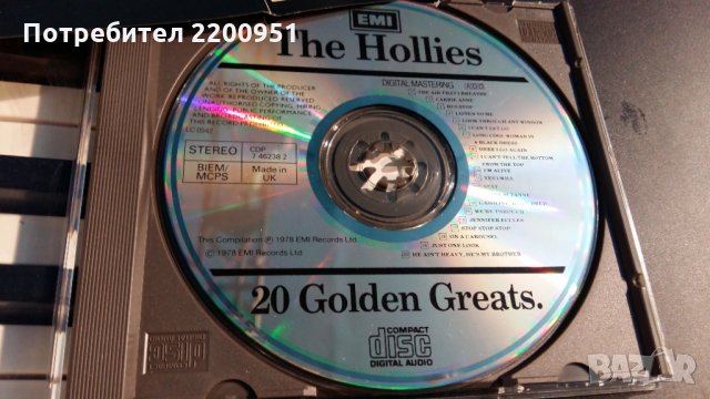 THE HOLLIES, снимка 5 - CD дискове - 28892944