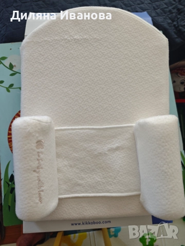 Kikka Boo Cot Wedge Positioner – антирефлуксна възглавница, снимка 2 - Други - 52229077