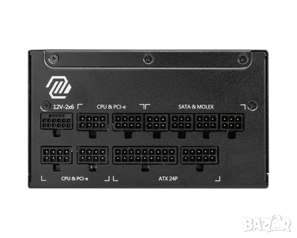 Ново модулно захранване MSI MAG A1000GL PCIE5, 1000W, Active PFC, 80 Plus Gold, снимка 2 - Захранвания и кутии - 53075351