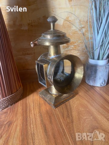 Старинен френски винтидж фенер/лампа