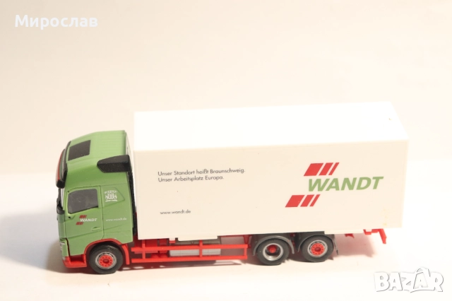 HERPA H0 1/87 VOLVO КАМИОН МОДЕЛ ТИР КОЛИЧКА, снимка 2 - Колекции - 52997096