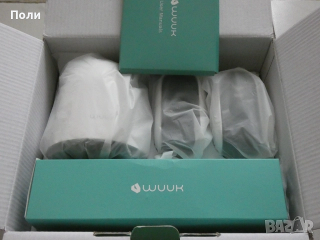 WUUK акумулаторни IP камери с базова станция, снимка 8 - Комплекти за видеонаблюдение - 52921821