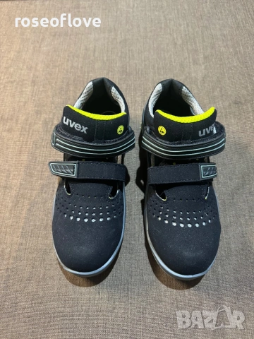 НОВИ Дамски работни олекотени немски обувки UVEX - номер 36, снимка 5 - Други - 53236474