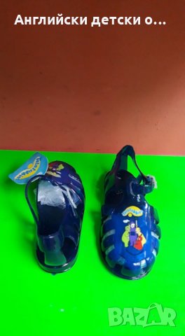 Английски детски силиконови сандали, снимка 4 - Детски сандали и чехли - 28720300