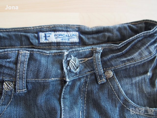 Къси дънкови панталонки ХС, снимка 3 - Дънки - 26256818