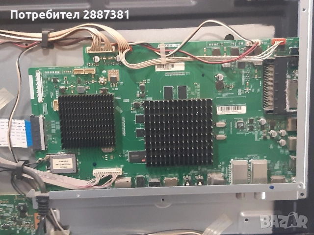 Sharp LC49CUF8462ES на части MIP550D-DX2, снимка 6 - Части и Платки - 51784669