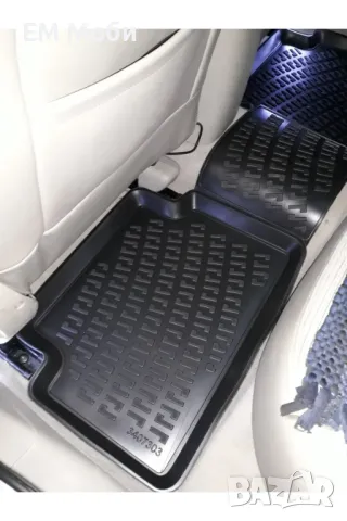 Гумени Стелки Rizline 3D тип Легени К-т 4 части за Skoda Fabia 2015+, снимка 5 - Аксесоари и консумативи - 47956214