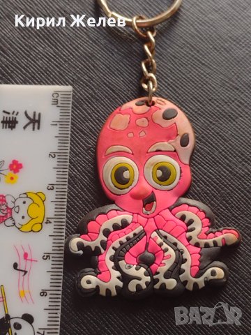 Силиконов ключодържател ОКТОПОД 🐙 подходящ аксесоар за раници 42409, снимка 5 - Други - 43580398
