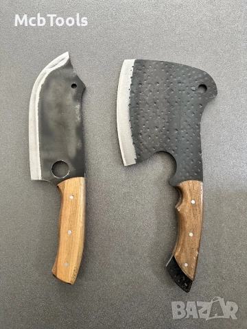 Сатър ловджийски с кожен калъф, снимка 6 - Ножове - 51997693