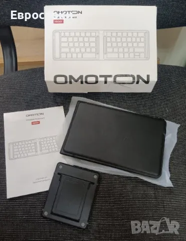 Сгъваема клавиатура OMOTON KB567, акумулаторна безжична Bluetooth клавиатура, преносима сгъваема , снимка 10 - Клавиатури и мишки - 50042325