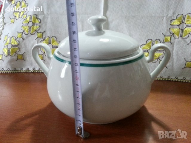Български порцелан супник , снимка 4 - Антикварни и старинни предмети - 40552093