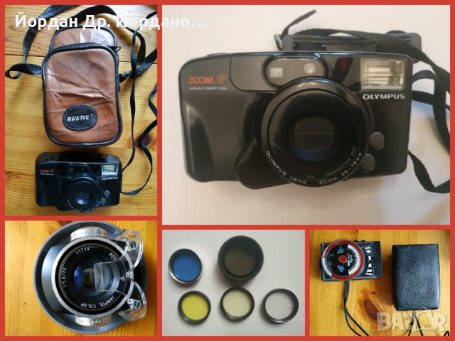 Фотоапарат OLIMPUS/Обектив за адаптивно копиране/ Филтри