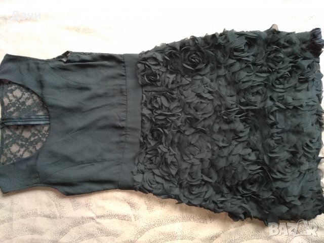 Елегантна черна рокля Jjina fruit, снимка 15 - Рокли - 28874584