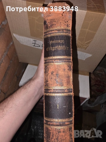История на Земята Erdgeschichte от Мелхиор Ноймайер 1895, снимка 9 - Енциклопедии, справочници - 53442309