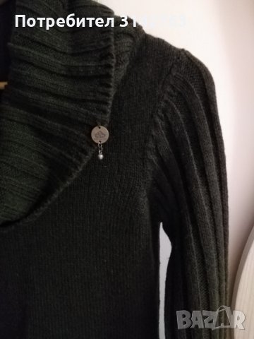 Туника плетиво с вълна. S/M/L, снимка 5 - Блузи с дълъг ръкав и пуловери - 43699020