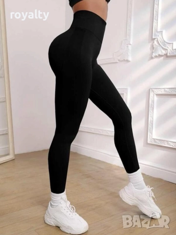 Дамски оформящ спортен черен клин, снимка 3 - Клинове - 52162571